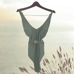 Army Green Monokini
